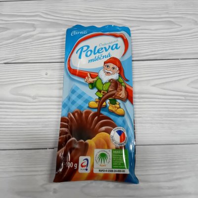 Carla Cukrářská poleva mléčná 100 g – Zboží Dáma