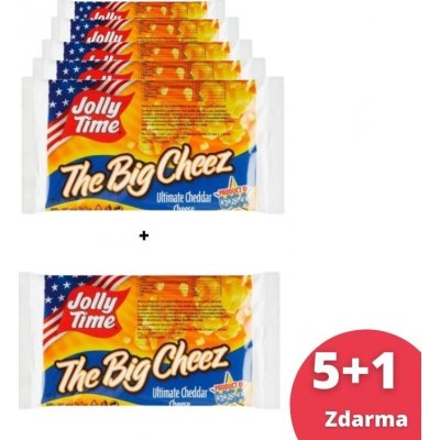 Jolly Time The Big Cheez popcorn 100g USA 5+1 zdarma – Hledejceny.cz