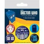 Pyramid International sada placek Doctor Who Exterminate 5 ks – Hledejceny.cz