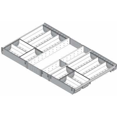 Příborník BLUM ORGA-LINE sada misek 500 mm ZSI.90VEI6 (900 mm) – Hledejceny.cz