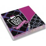 Amscan papírové ubrousky Monster High 20ks 33x33cm – Zboží Dáma