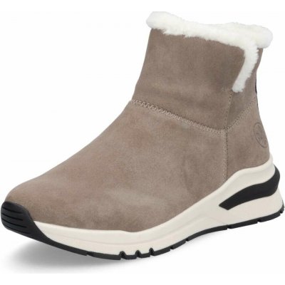 Rieker dámská kotníková obuv M6658-64 béžová – Sleviste.cz