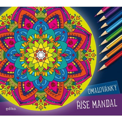 Říše mandal omalovánky Andrea Brázdová – Zboží Mobilmania