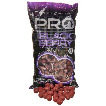 STARBAITS Probiotic Pro Blackberry boilies 1kg 20mm