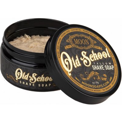 Moon Soaps Old School mýdlo na holení 170 g – Zboží Mobilmania
