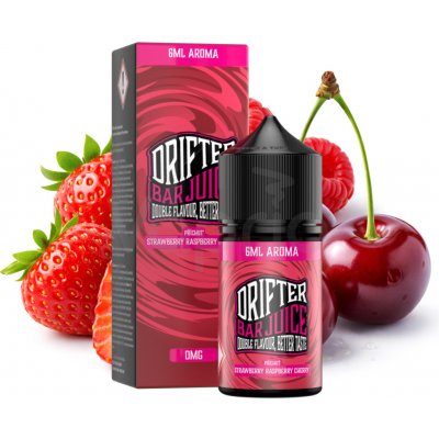 Juice Sauz Drifter Bar Shake & Vape Strawberry Raspberry Cherry 6 ml – Zboží Mobilmania