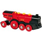 BRIO Červená lokomotiva na baterie Lola – Zboží Dáma
