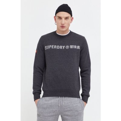 Superdry šedá s potiskem M2013144A.1BJ