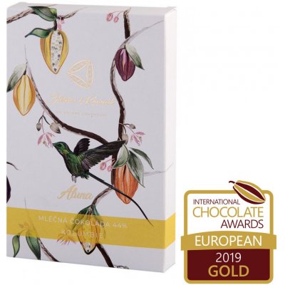 Aluna mléčná čokoláda 44%, 70 g – Sleviste.cz