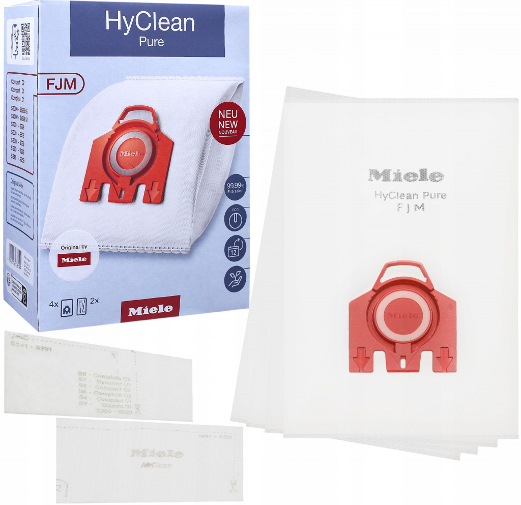 Miele HyClean FJM 3D Efficiency 4 ks