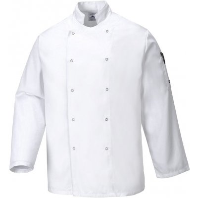 Portwest Suffolk Chefs L/S C833 dlouhý rukáv bílý L – Hledejceny.cz