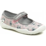 Befado dívčí balerínky domácí obuv 114X513 růžové panda – Sleviste.cz