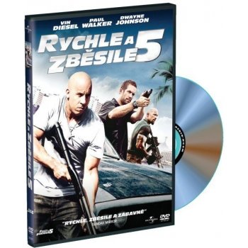 Rychle a zběsile 5 DVD