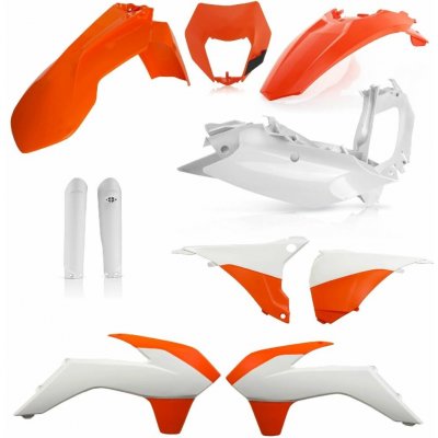 Acerbis Sada plastů pro Ktm Exc 2016 Excf 2016 oranž 2016 | Zboží Auto