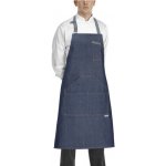 Egochef zástěra Rock ke krku s kapsou Jeans Brown E-6113009F – Hledejceny.cz