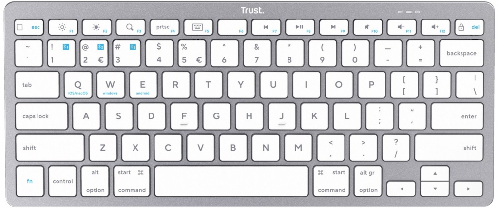 Trust Basics Wireless Bluetooth Keyboard 24651