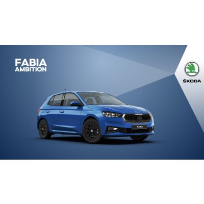 Škoda Fabia Ambition 1.0 MPI 5-stup. mech. Modrá Energy
