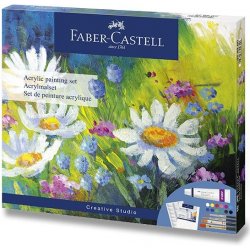 Faber-Castell akrylové barvy sada 18 ks 379280 9 ml