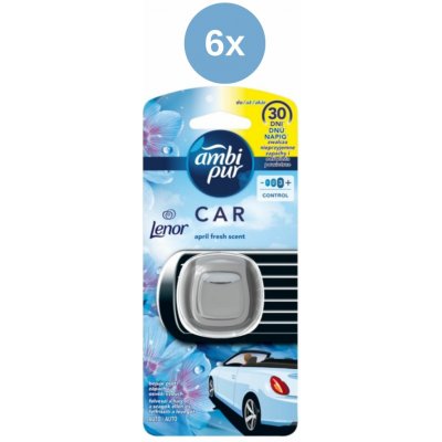 Ambi Pur AmbiPur Car Jaguar 6x2ml Lenor – Hledejceny.cz