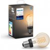 Žárovka Philips HUE WHITE LED filam.bulb A60 7.2W/NIL E27 2100K 580lm Dim 15Y