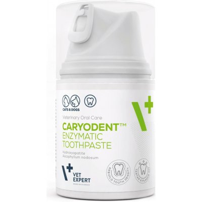 VetExpert Cat Dog Caryodent Enzymatic Toothpaste 50 ml – Hledejceny.cz