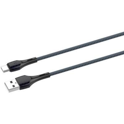 Ldnio LS522 USB – USB-C, 2m, šedo-modrý