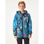 Unuo dětská softshellová bunda s fleecem Basic Fantazie kobaltová – Zboží Mobilmania