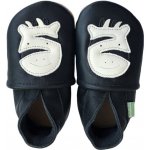 Hopi Hop Barefoot kožené capáčky ZEBRA černý podklad – Zboží Dáma