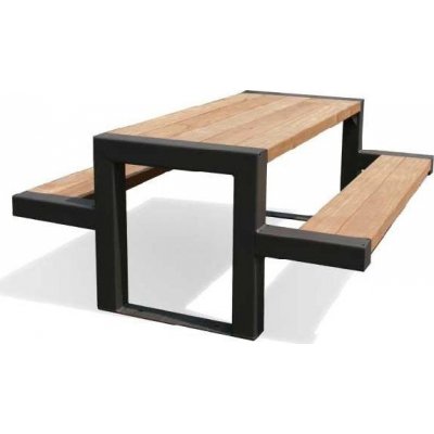 Enprag Falco masivní venkovní souprava mahagon, černá – Zbozi.Blesk.cz