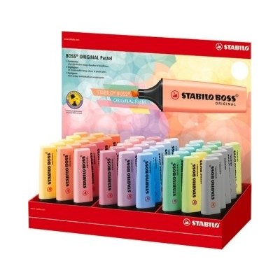 Stabilo Boss Original Pastel 45 ks Display 371541 – Hledejceny.cz