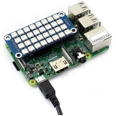 Věrný barevný RGB LED displej pro Raspberry Pi s WS2812B – Zbozi.Blesk.cz