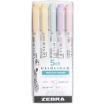 Zebra 78705 Mildliner Highlighter 5 pastelových barev – Zboží Mobilmania