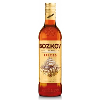 Božkov Spiced 30% 0,5 l (holá láhev) – Zbozi.Blesk.cz