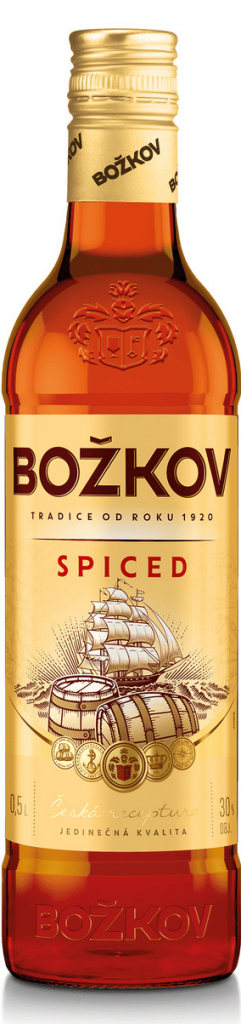 Božkov Spiced 30% 0,5 l (holá láhev)