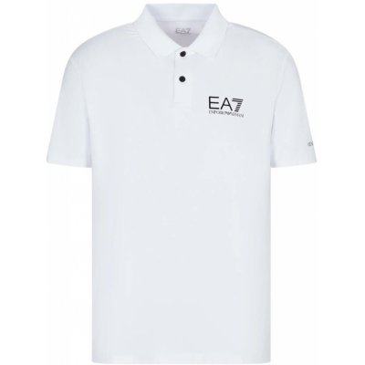 EA7 Man Jersey Polo shirt white