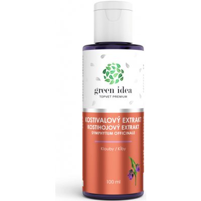 Green idea Kostivalový extrakt - SYMPHYTUM OFFICINALE 10 ml – Zbozi.Blesk.cz
