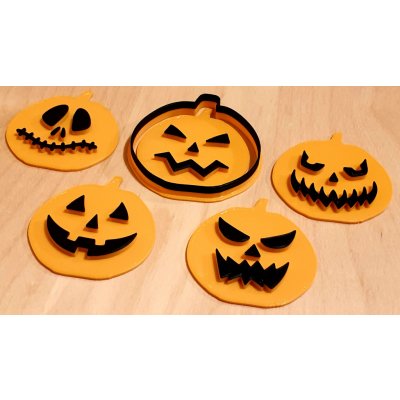 MitroCZECH Vykrajovátka Halloween Barva: Stylově vícebarevné, Sada: Dýně – Hledejceny.cz