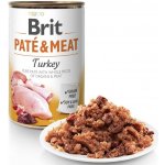 Brit Paté & Meat Dog Turkey 400 g – Zboží Mobilmania