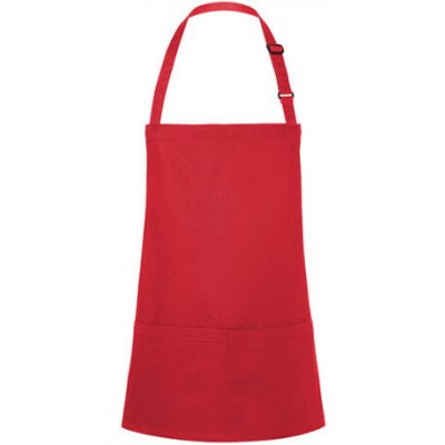 Karlowsky Krátká gastro zástěra KY123 Red 75x60cm – Hledejceny.cz