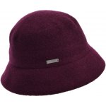 Seeberger Bucket hat zimní vlněný klobouček burgundy – Hledejceny.cz