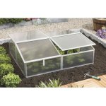 Vitavia Gaia polykarbonát 2x 120 x 100 x 26/39 cm hliník – Zboží Mobilmania