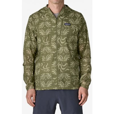 Patagonia Houdini Jacket Men Sand Waves Caper Green zelená – Sleviste.cz