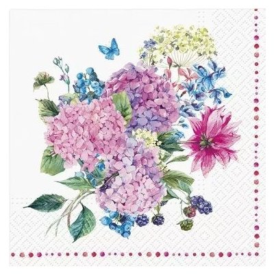 Ubrousek 33x33cm Hortenzie – Zboží Dáma Ubrousek 33x33cm Hortenzie – Zboží Dáma