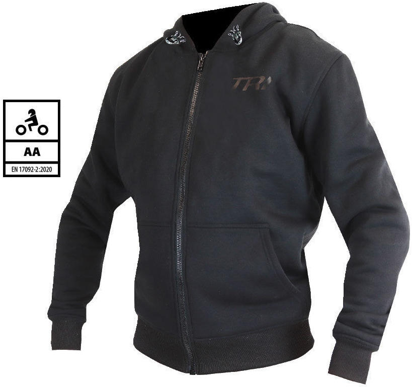 Trilobite 2471 Binder riding hoodie with zip men black