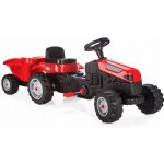Pilsan Traktor šlapací s valníkem červený – Zboží Dáma