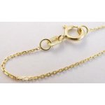 Klenoty Budín Přívěskový zlatý řetízek anker HK6251 – Zboží Dáma