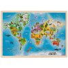 Puzzle Goki na desce Velké Mapa světa 192 dílků