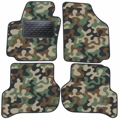 Koberce gumové J&J AUTOMOTIVE Army Style Seat Altea 2004-2015