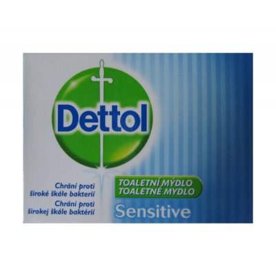 Dettol Sensitive antibakteriální toaletní mýdlo 100 g – Zboží Mobilmania