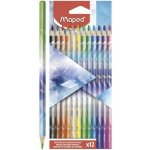 Maped Arctic pastelky 12 barev – Zboží Mobilmania